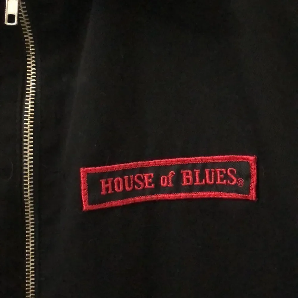 House of Blues mens zip up jacket size S